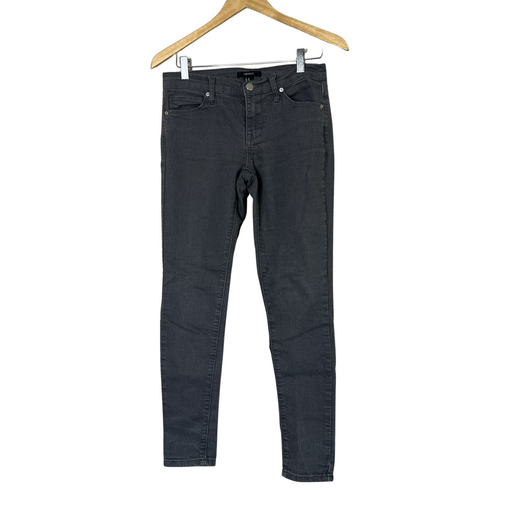 FOREVER 21 Women's Denim Skinny Jeans Grey 26 - Picture 1 of 6